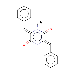CAS No:130603-59-7 2,5-Piperazinedione,1-methyl-3,6-bis(phenylmethylene)-, (3Z,6Z)-