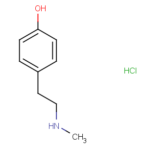 CAS No:13062-76-5 4-[2-(methylamino)ethyl]phenol