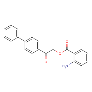 CAS No:130627-14-4 Ethanone,2-[(2-aminobenzoyl)oxy]-1-[1,1'-biphenyl]-4-yl-