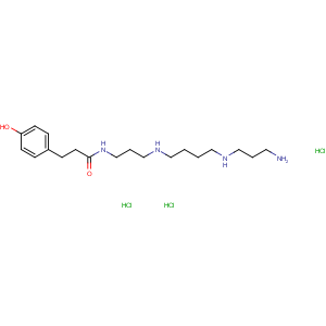CAS No:130631-59-3 N-[3-[4-(3-aminopropylamino)butylamino]propyl]-3-(4-hydroxyphenyl)<br />propanamide