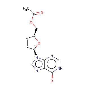 CAS No:130676-57-2 2',3'-Didehydro-2',3'-dideoxy-5'-acetate inosine