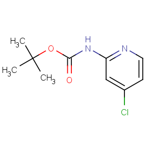CAS No:130721-78-7 tert-butyl N-(4-chloropyridin-2-yl)carbamate