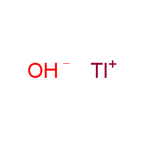 CAS No:1310-83-4 Thallium hydroxide(Tl(OH)), monohydrate (8CI,9CI)