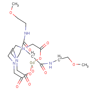 CAS No:131069-91-5 Gadolinium,[6,9-bis[(carboxy-kO)methyl]-3-[2-[(2-methoxyethyl)amino]-2-(oxo-kO)ethyl]-11-(oxo-kO)-15-oxa-3,6,9,12-tetraazahexadecanoato(3-)-kN3,kN6,kN9,kO1]-
