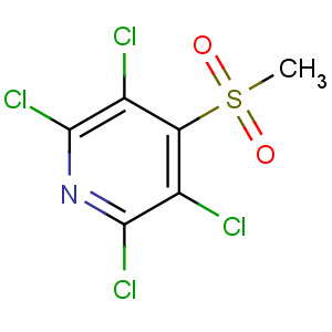 CAS No:13108-52-6 2,3,5,6-tetrachloro-4-methylsulfonylpyridine