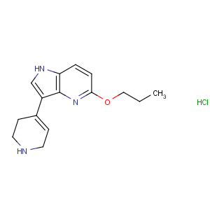 CAS No:131084-35-0 5-propoxy-3-(1,2,3,6-tetrahydropyridin-4-yl)-1H-pyrrolo[3,<br />2-b]pyridine