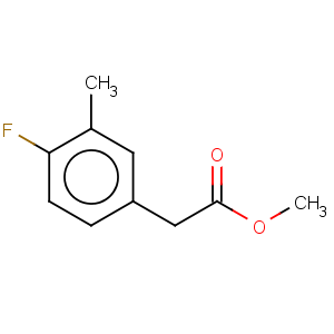 CAS No:131113-94-5 Benzeneacetic acid,4-fluoro-3-methyl-, methyl ester