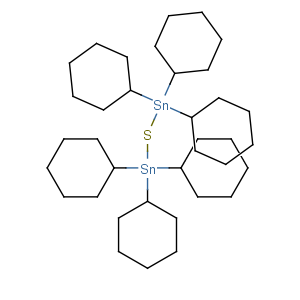 CAS No:13121-76-1 tricyclohexyl(tricyclohexylstannylsulfanyl)stannane