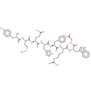 CAS No:131374-17-9 Glycine,N-[N-[N2-[N-[N-[N-(N-L-tyrosyl-L-methionyl)-L-a-glutamyl]-L-histidyl]-L-phenylalanyl]-L-arginyl]-L-tryptophyl]-(9CI)