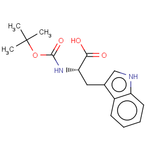CAS No:13139-14-5 N-[(tert-Butoxy)carbonyl]-L-tryptophan