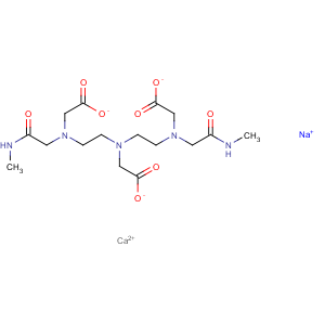 CAS No:131410-50-9 Calciate(1-),[5,8-bis[(carboxy-kO)methyl]-11-[2-(methylamino)-2-oxoethyl]-3-oxo-2,5,8,11-tetraazatridecan-13-oato(3-)-kN5,kN8,kN11,kO13]-, sodium (1:1)