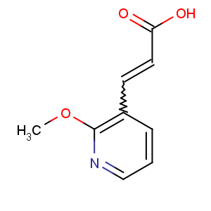 CAS No:131674-41-4 3-(2-methoxypyridin-3-yl)prop-2-enoic acid