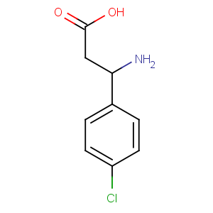 CAS No:131690-60-3 (3S)-3-amino-3-(4-chlorophenyl)propanoic acid