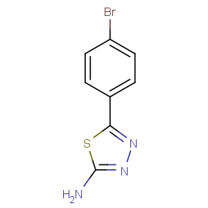 CAS No:13178-12-6 5-(4-bromophenyl)-1,3,4-thiadiazol-2-amine