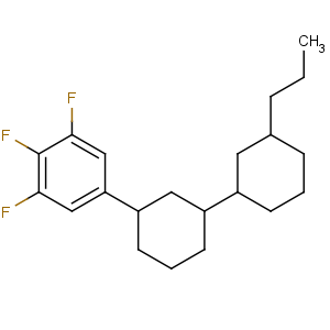 CAS No:131819-23-3 1,2,3-trifluoro-5-[3-(3-propylcyclohexyl)cyclohexyl]benzene