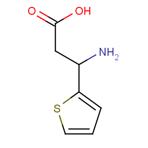 CAS No:131829-50-0 (3S)-3-amino-3-thiophen-2-ylpropanoic acid