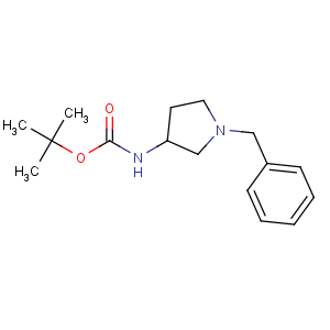 CAS No:131878-23-4 tert-butyl N-[(3R)-1-benzylpyrrolidin-3-yl]carbamate