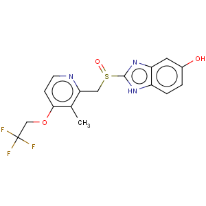 CAS No:131926-98-2 1H-Benzimidazol-6-ol,2-[[[3-methyl-4-(2,2,2-trifluoroethoxy)-2-pyridinyl]methyl]sulfinyl]-