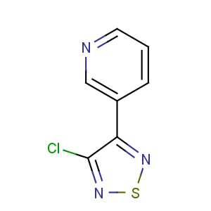 CAS No:131986-28-2 3-chloro-4-pyridin-3-yl-1,2,5-thiadiazole