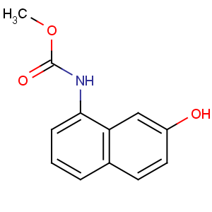 CAS No:132-63-8 methyl N-(7-hydroxynaphthalen-1-yl)carbamate