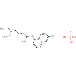 CAS No:132-73-0 4-N-(7-chloroquinolin-4-yl)-1-N,1-N-diethylpentane-1,4-diamine