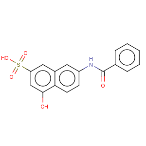 CAS No:132-87-6 2-Naphthalenesulfonicacid, 7-(benzoylamino)-4-hydroxy-