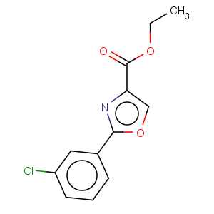 CAS No:132089-43-1 4-Oxazolecarboxylicacid, 2-(3-chlorophenyl)-, ethyl ester