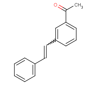 CAS No:1322-90-3 1-[3-[(Z)-2-phenylethenyl]phenyl]ethanone