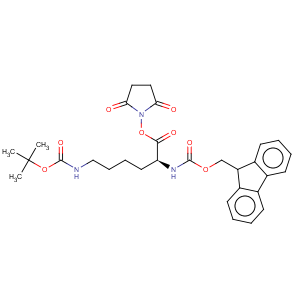 CAS No:132307-50-7 L-Lysine,N6-[(1,1-dimethylethoxy)carbonyl]-N2-[(9H-fluoren-9-ylmethoxy)carbonyl]-,2,5-dioxo-1-pyrrolidinyl ester