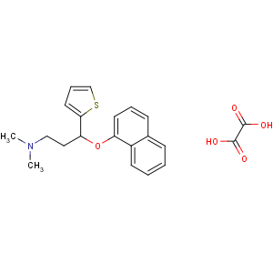 CAS No:132335-47-8 (3S)-N,<br />N-dimethyl-3-naphthalen-1-yloxy-3-thiophen-2-ylpropan-1-amine
