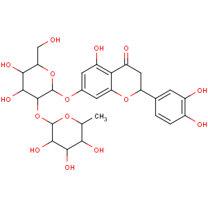 CAS No:13241-32-2 4H-1-Benzopyran-4-one,7-[[2-O-(6-deoxy-a-L-mannopyranosyl)-b-D-glucopyranosyl]oxy]-2-(3,4-dihydroxyphenyl)-2,3-dihydro-5-hydroxy-,(2S)-