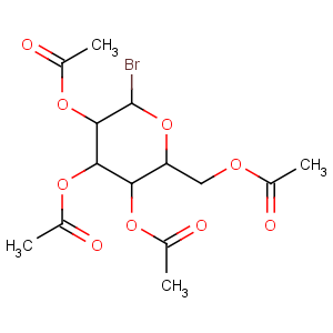 CAS No:13242-53-0 [(2R,3R,4S,5S,6R)-3,4,5-triacetyloxy-6-bromooxan-2-yl]methyl acetate