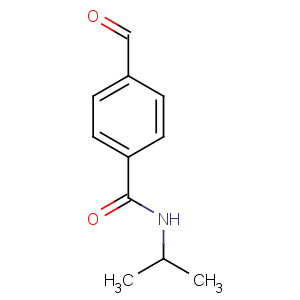 CAS No:13255-50-0 4-formyl-N-propan-2-ylbenzamide