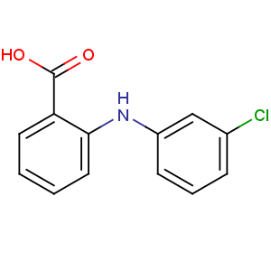 CAS No:13278-36-9 2-(3-chloroanilino)benzoic acid