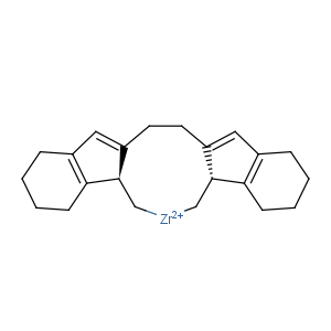 CAS No:132881-67-5 Zirconium,[(7aR,7'aR)-1,2-ethanediylbis[(1,2,3,3a,7a-h)-4,5,6,7-tetrahydro-1H-inden-1-ylidene]]dimethyl-(9CI)