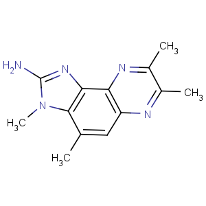 CAS No:132898-07-8 3H-Imidazo[4,5-f]quinoxalin-2-amine,3,4,7,8-tetramethyl-