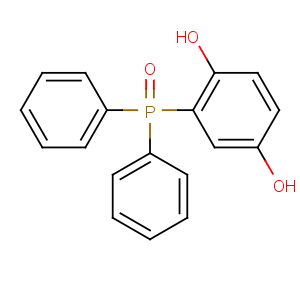 CAS No:13291-46-8 2-diphenylphosphorylbenzene-1,4-diol