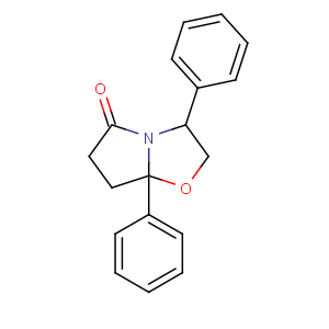 CAS No:132959-39-8 (3R,7aR)-3,7a-diphenyl-2,3,6,7-tetrahydropyrrolo[2,1-b][1,3]oxazol-5-one