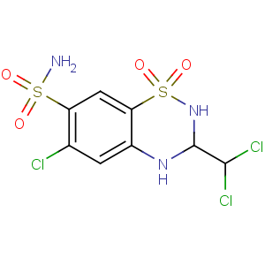 CAS No:133-67-5 6-chloro-3-(dichloromethyl)-1,1-dioxo-3,4-dihydro-2H-1λ