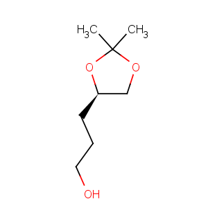 CAS No:133008-08-9 (r)-2,2-dimethyl-1,3-dioxolane-4-propanol
