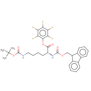 CAS No:133083-36-0 N'-(tert-Butoxycarbonyl)-N-(9-fluorenylmethyloxycarbonyl)-D-lysine pentafluorophenyl ester