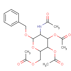 CAS No:13343-66-3 [(2R,3S,4R,5R,6R)-5-acetamido-3,<br />4-diacetyloxy-6-phenylmethoxyoxan-2-yl]methyl acetate