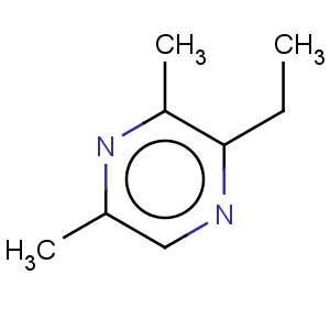CAS No:13360-65-1 Pyrazine,3-ethyl-2,5-dimethyl-