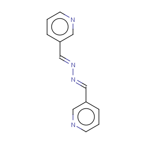 CAS No:13362-77-1 3-Pyridinecarboxaldehyde,2-(3-pyridinylmethylene)hydrazone