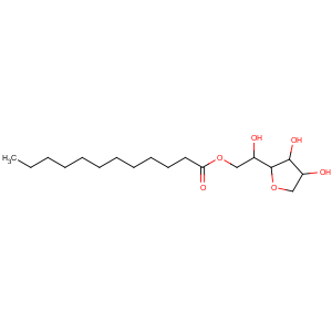 CAS No:1338-39-2 [(2R)-2-[(2R,3R,4S)-3,4-dihydroxyoxolan-2-yl]-2-hydroxyethyl]<br />dodecanoate