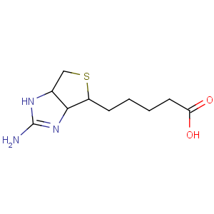 CAS No:13395-35-2 5-[(3aS,4S,6aR)-2-amino-3a,4,6,6a-tetrahydro-1H-thieno[3,<br />4-d]imidazol-4-yl]pentanoic acid