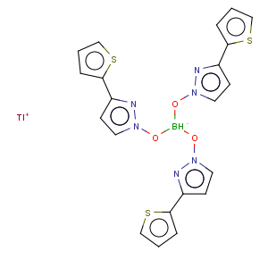 CAS No:134030-71-0 Borate(1-),hydrotris[3-(2-thienyl)-1H-pyrazolato-kN1]-, thallium(1+), (T-4)- (9CI)