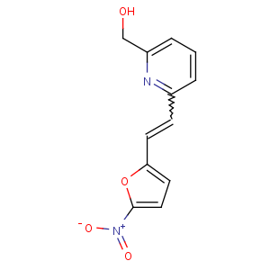 CAS No:13411-16-0 [6-[(E)-2-(5-nitrofuran-2-yl)ethenyl]pyridin-2-yl]methanol