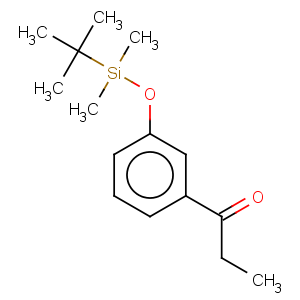 CAS No:134154-50-0 1-Propanone,1-[3-[[(1,1-dimethylethyl)dimethylsilyl]oxy]phenyl]-