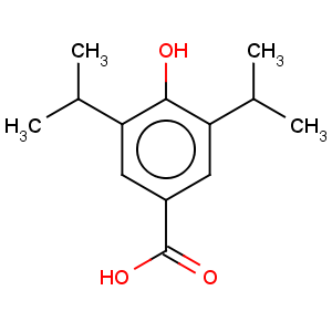 CAS No:13423-73-9 3,5-Diisopropyl-4-hydroxybenzoic acid